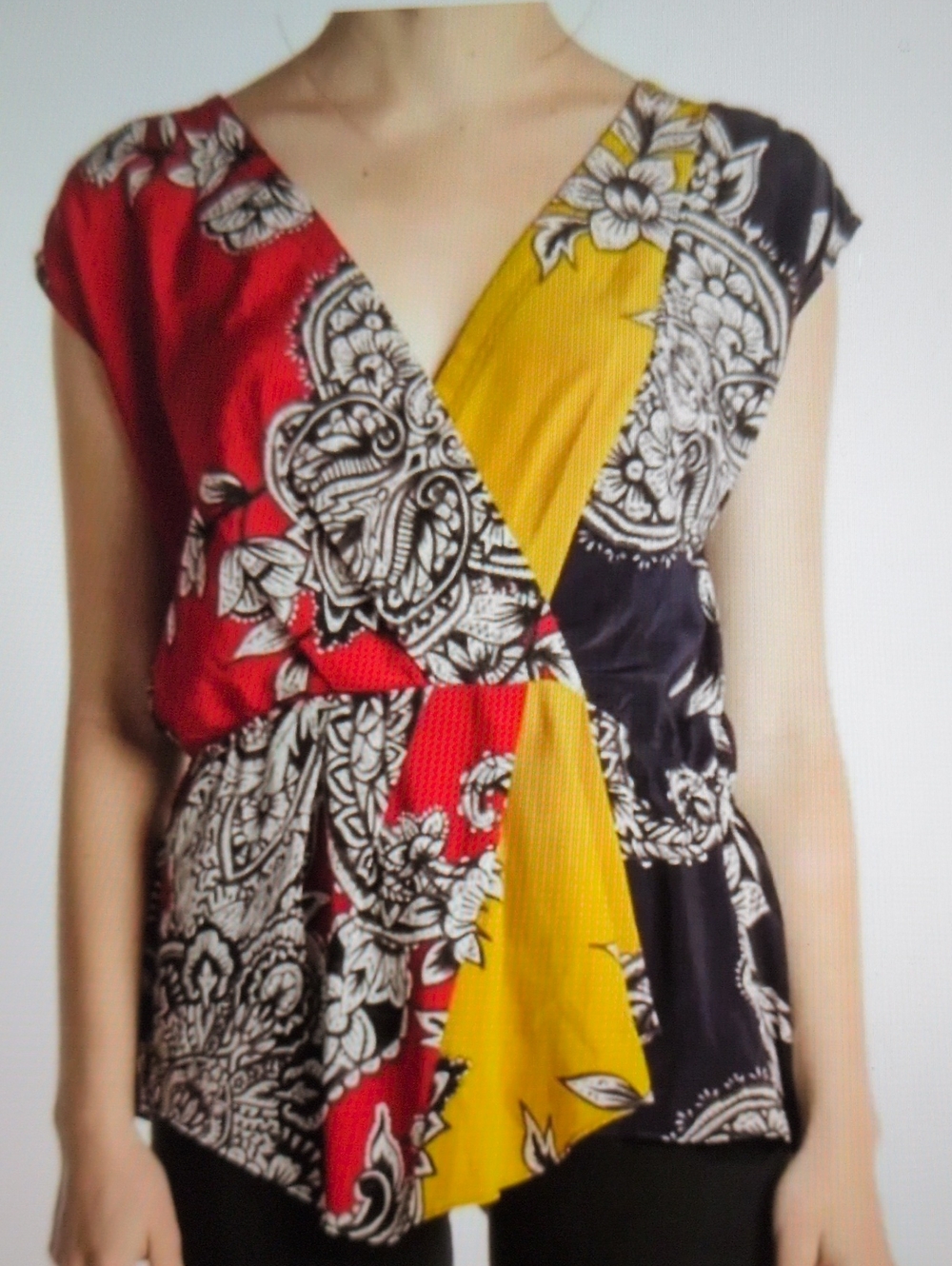Yoana Baraschi NWT Anthropologie Anila Peplum Blouse